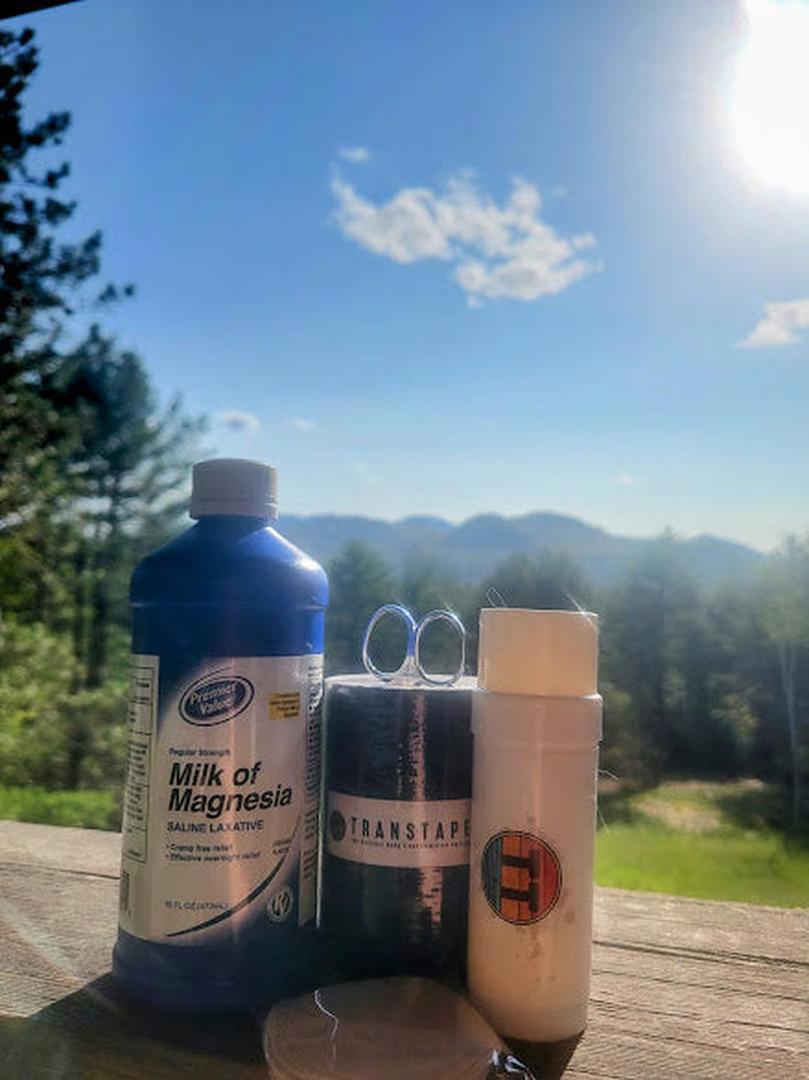 Binding with TransTape: Milk of Magnesia Method