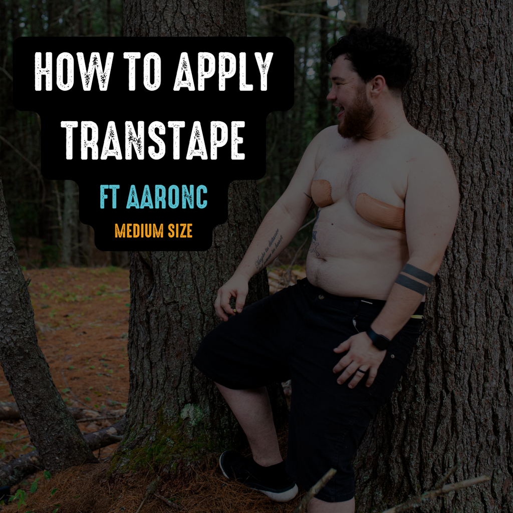 How To Apply TransTape (B-Cup) ft. Aaron C | Medium
