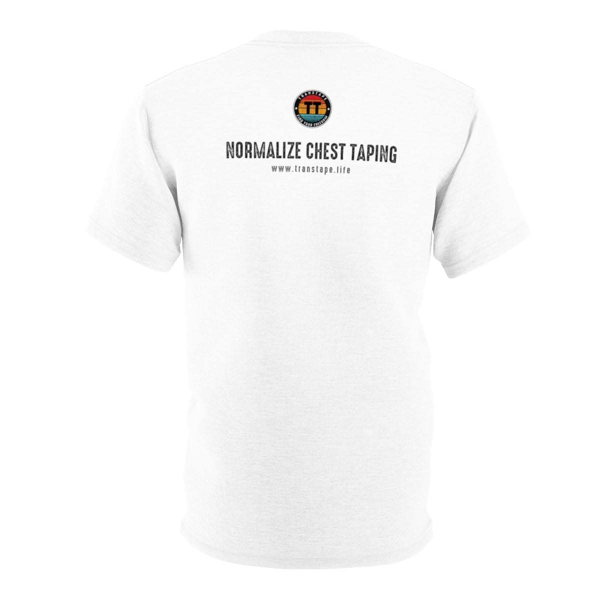 Normalisiertes Brust-Taping-T-Shirt | Hautfarbe 001 - 2 Streifen