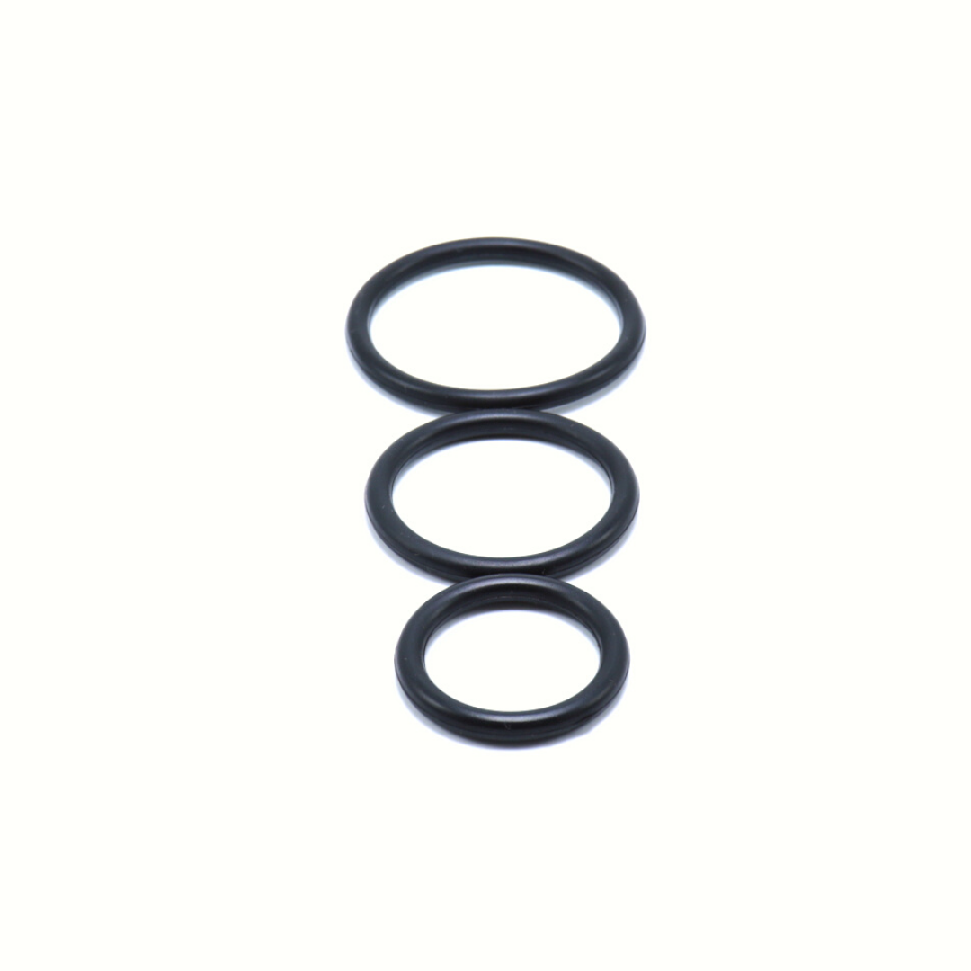 3 pack of various sized O-Rings