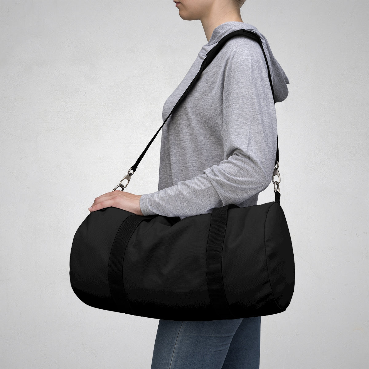 Black Duffel Bag (Discreet)