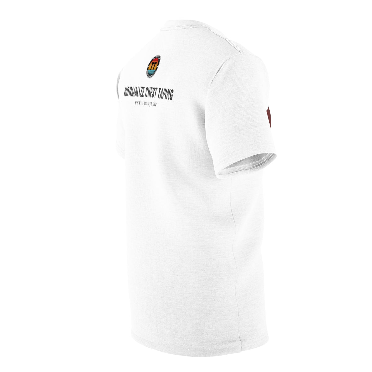 Normalisiertes Brust-Taping-T-Shirt | Hautfarbe 003 - 1 Streifen