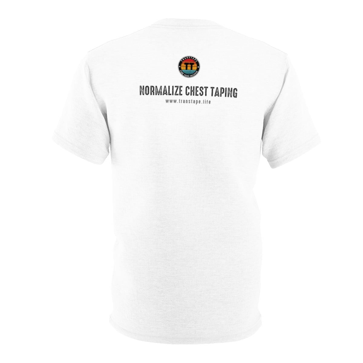 Normalize Chest Taping T-shirt | Hudtone 004 - 1 Strimmel