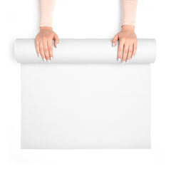 White Foam Yoga Mat (Discreet)