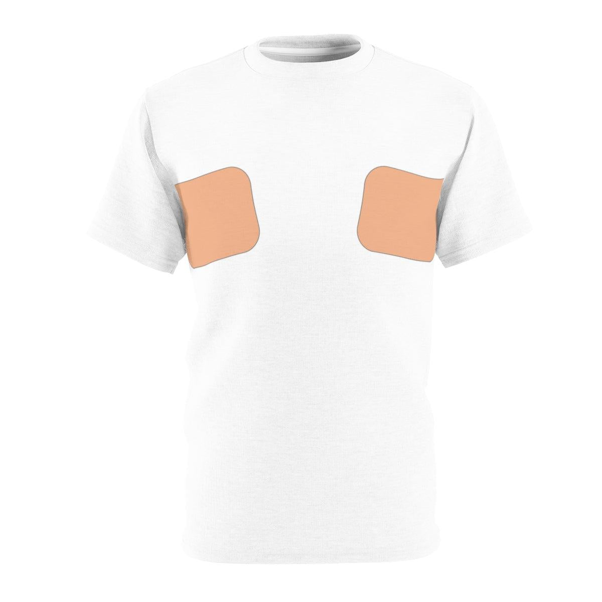 Normalize Chest Taping T-shirt | Hudtone 002 - 1 Strimmel
