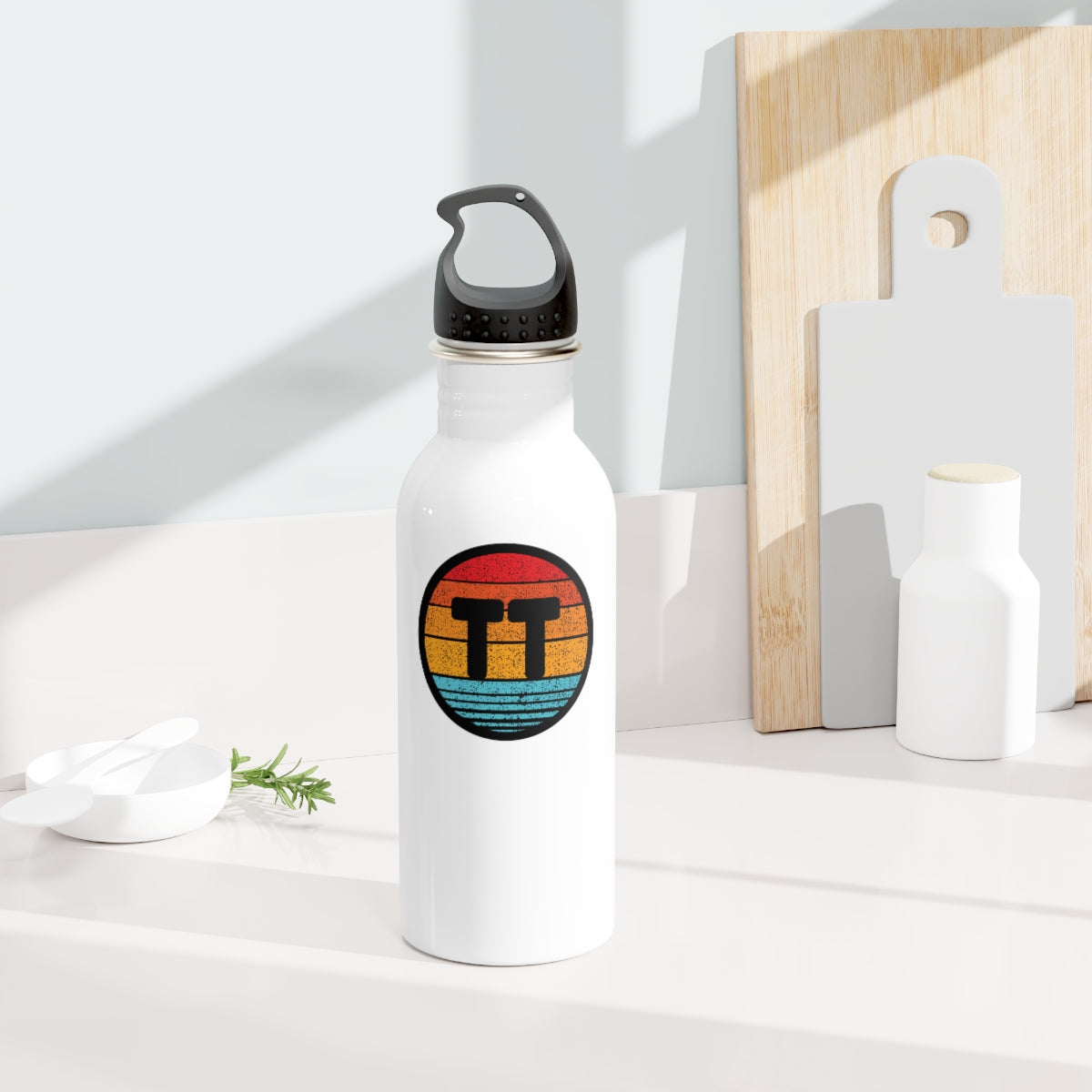 Rozsdamentes acél vízpalack (diszkrét)