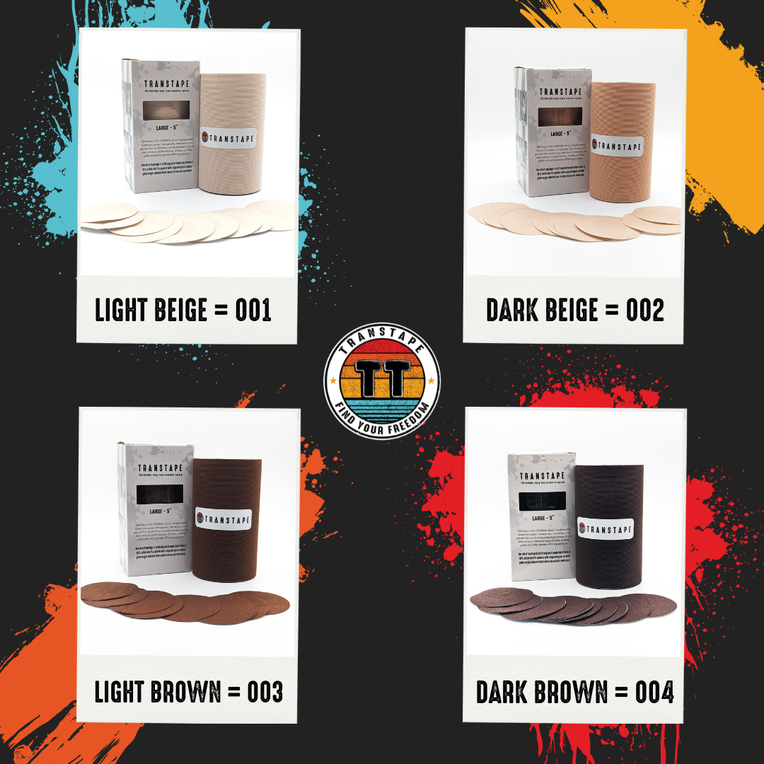 TRANSTAPE , Chest Tape, Nipple Tape