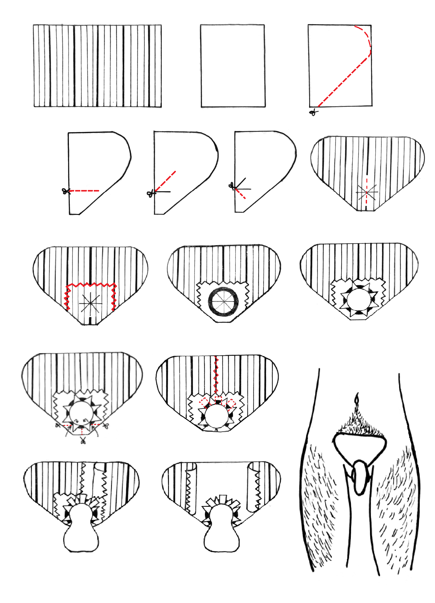 3 pack of various sized O-Rings wearing chart