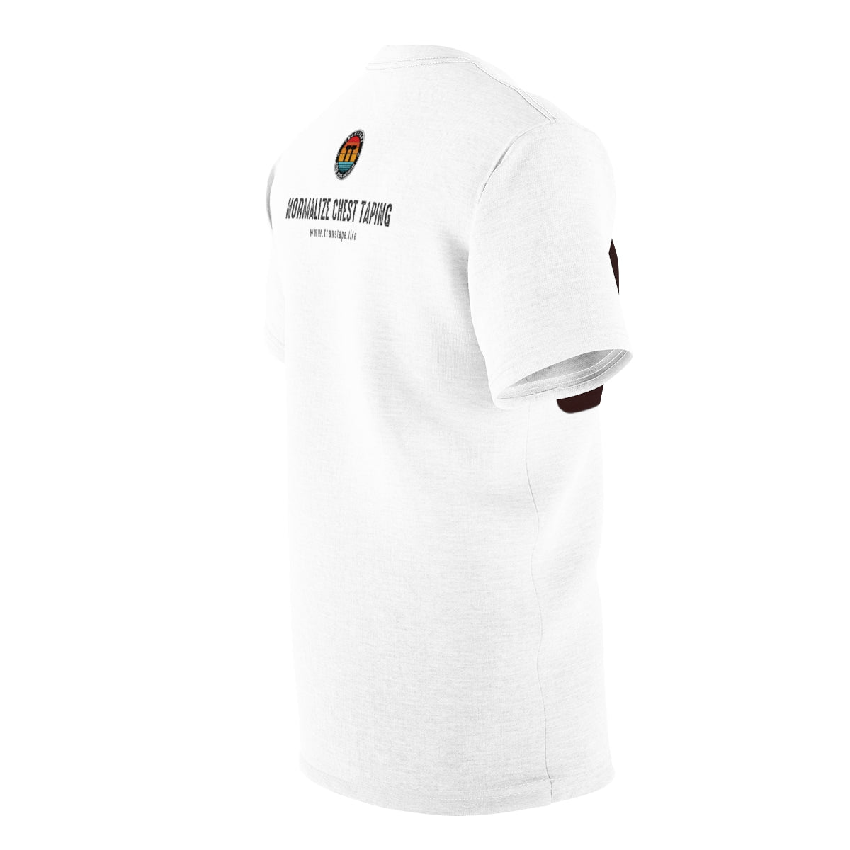 Normalisiertes Brust-Taping-T-Shirt | Hautfarbe 004 - 2 Streifen