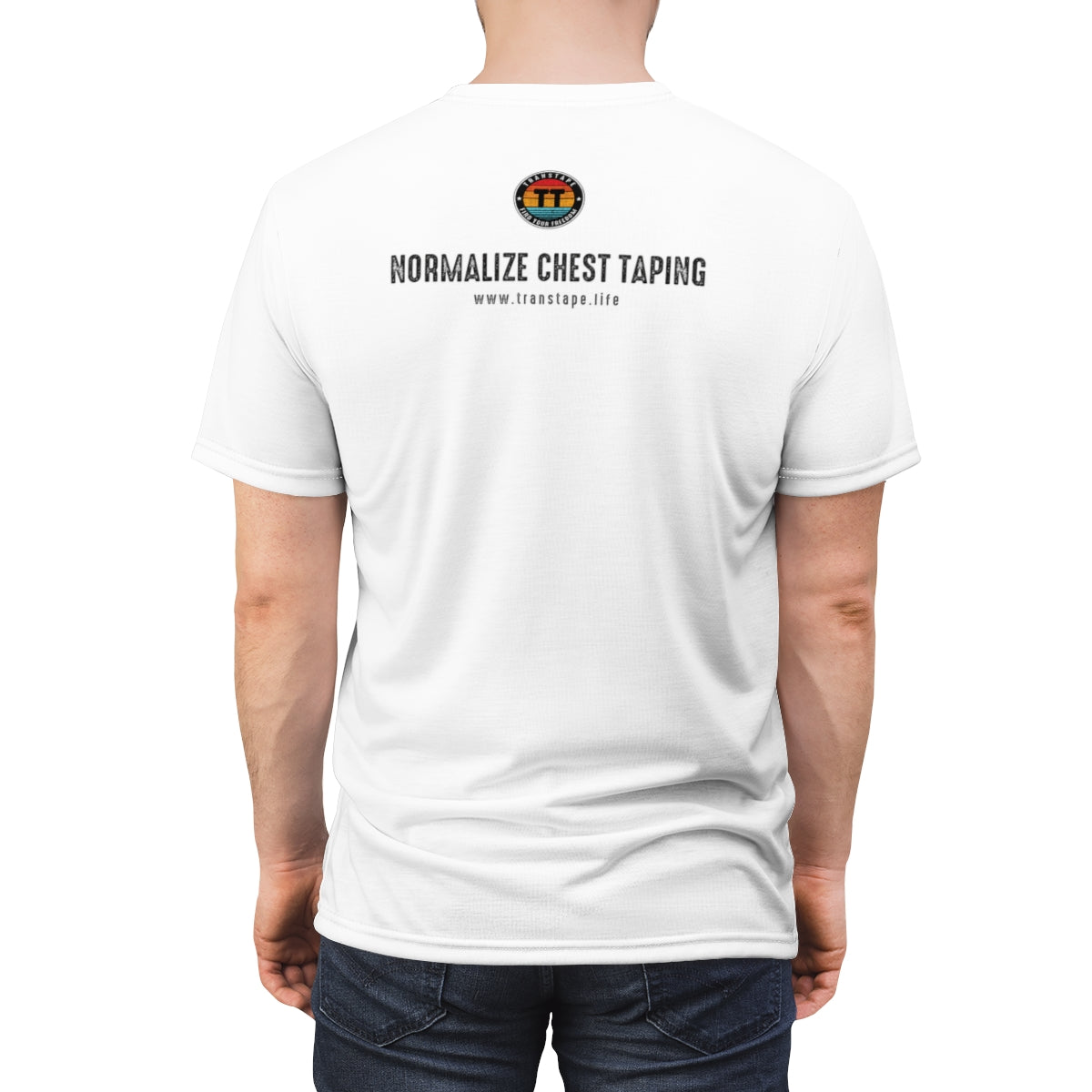 Brust-Taping-T-Shirt normalisieren | Hautton 003 – 2 Streifen 